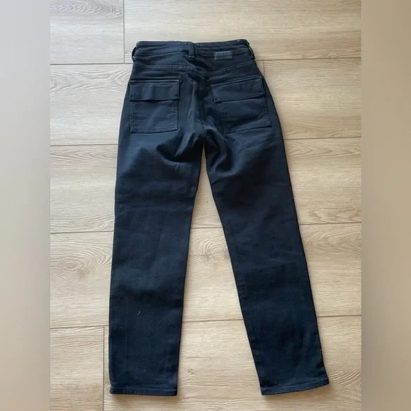 CQY Black cargo pants size 30 - Picture 3 of 8